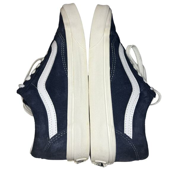 VANS Unisex Skater Shoes in Blue Suede Men's Size 5 Women's Size 6.5 - Picture 5 of 8